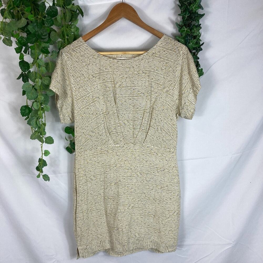 BCBGeneration pleated patterned dress M